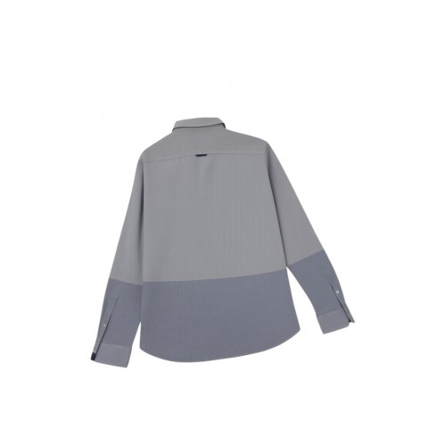 Pretty Green Μακρυμάνικο Colorblock Πουκάμισο